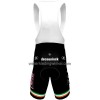 Set Fietsshirt + Korte Koersbroek 2022 Plantur Pura Ierse Kampioenschap Wit Groen